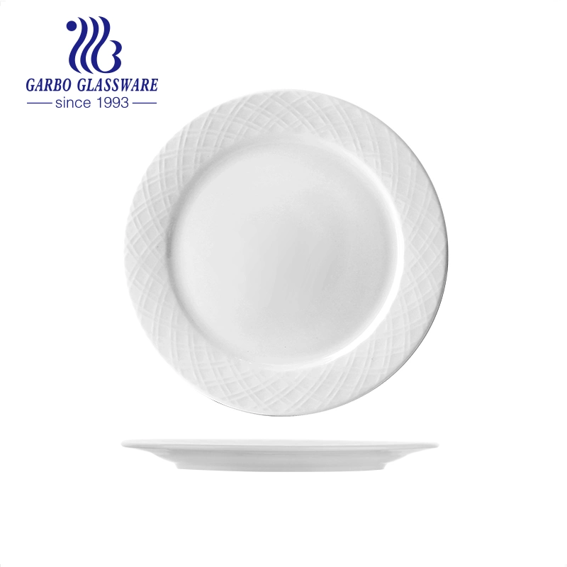 Vente chaude de vaisselle en céramique 12PCS Ensemble de dîner en porcelaine avec assiettes et bols Gobelets Bols en céramique.