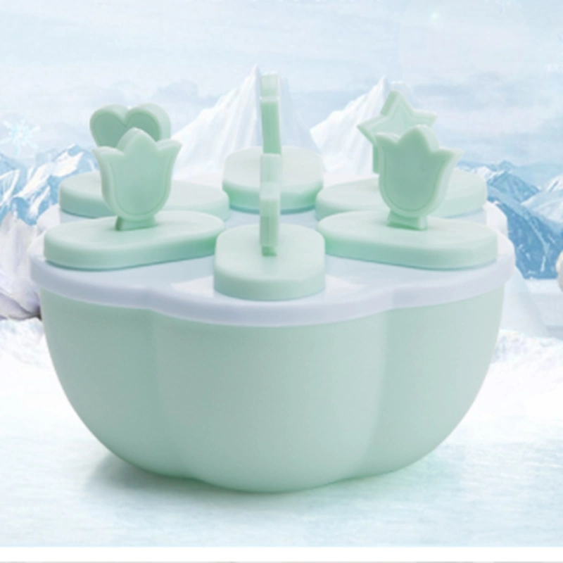 Double Layer Creative Round Ice Cream Box Ice Cream Mold