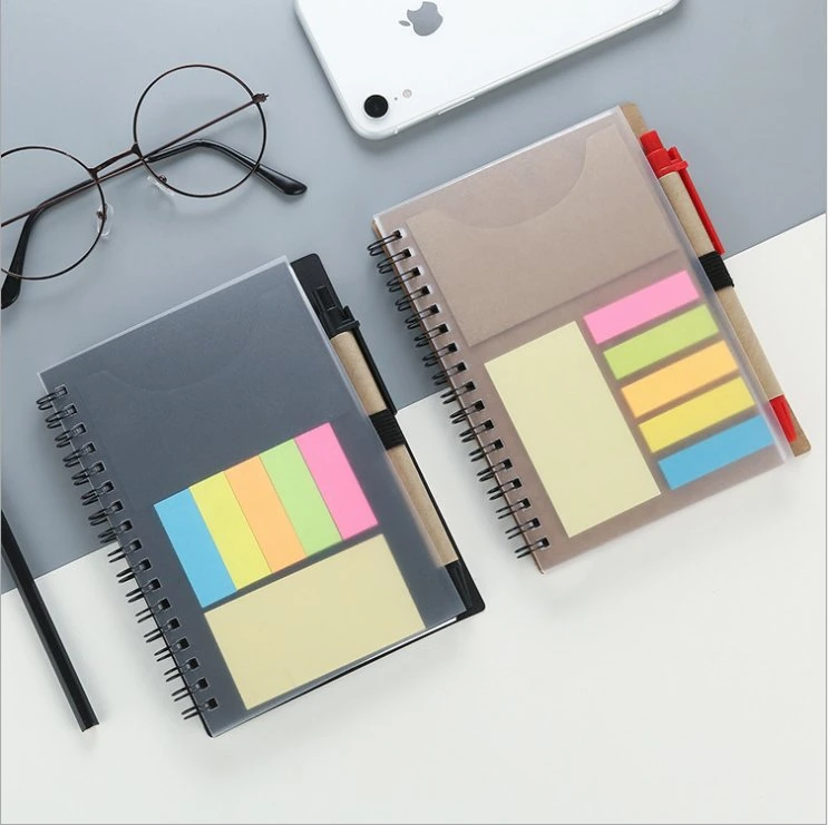 Plastic Sticky Note Colorful Pet Page Marker Adhesive Sticky Note Memo Pads