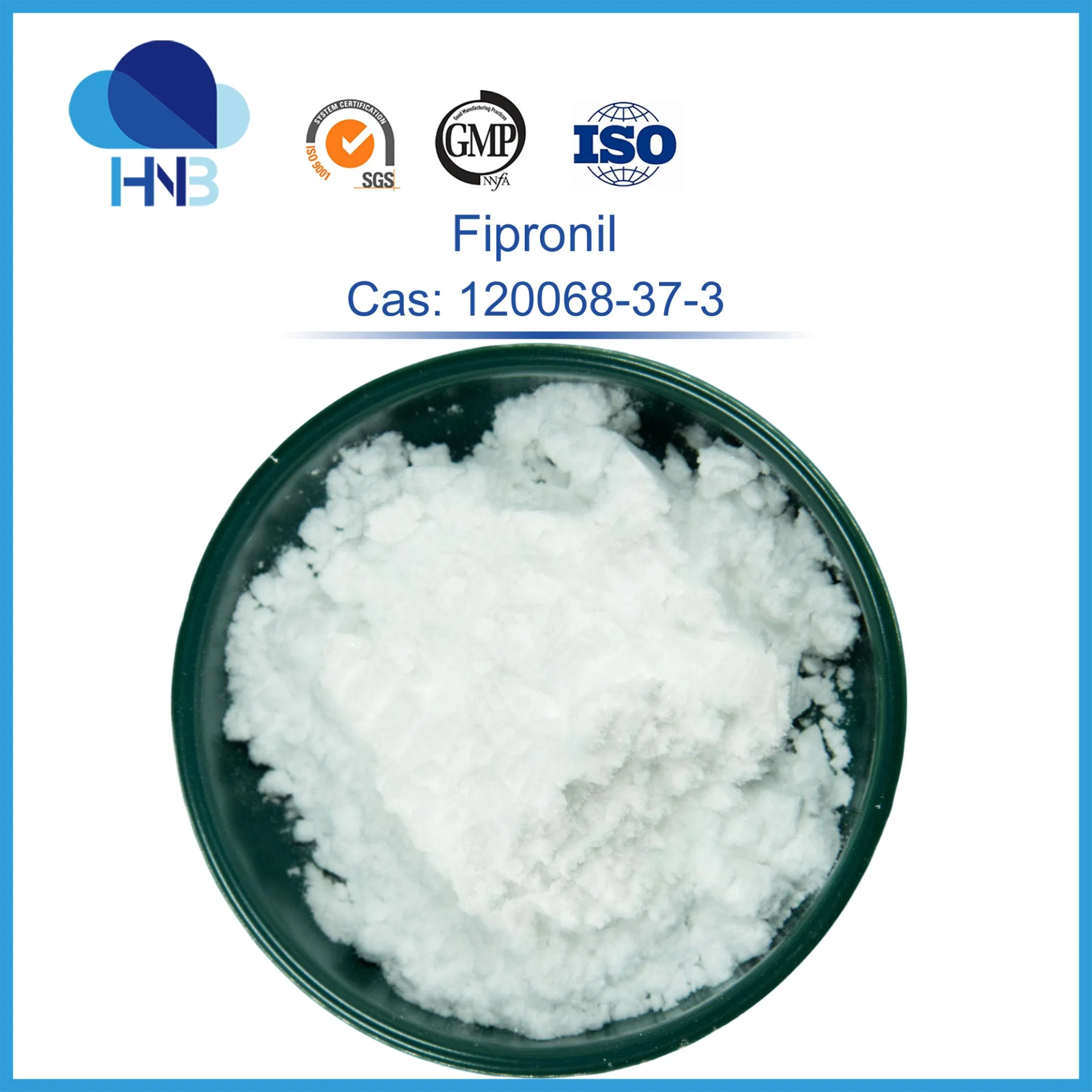 120068-37-3 ISO High Pure Pesticide Raw Powder 97%Tc Fipronil