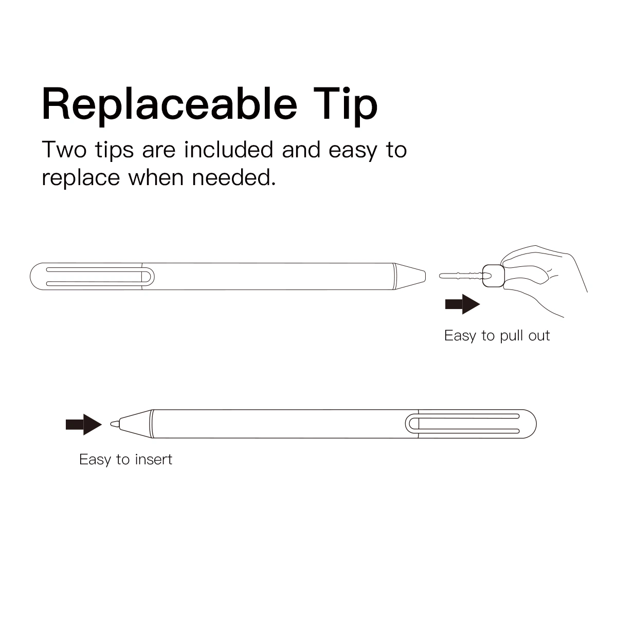 Usi 1.0 Palm Rejection 4096 Pressure Level Tilt Function Laptop Tablet Stylus Pen for HP DELL Lenovo Samsung Chromebook