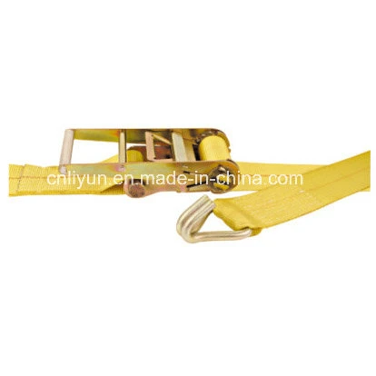 4inch Ratchet Strap Cargo Tie Down with Wire Hook
