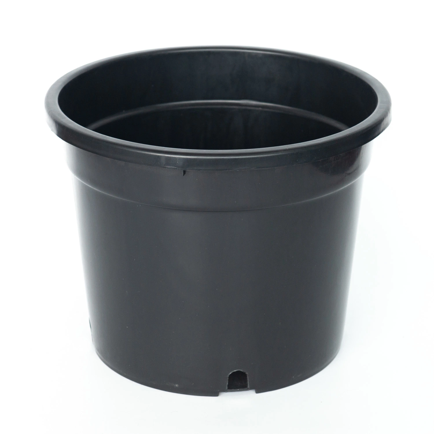 Black Thickened Plastic Injection Heavy Duty Sturdy Planter Flower Tree Grow Pot Outdoor From 2 to 50 Gallon for Plant Nursery Wholesale/Supplier