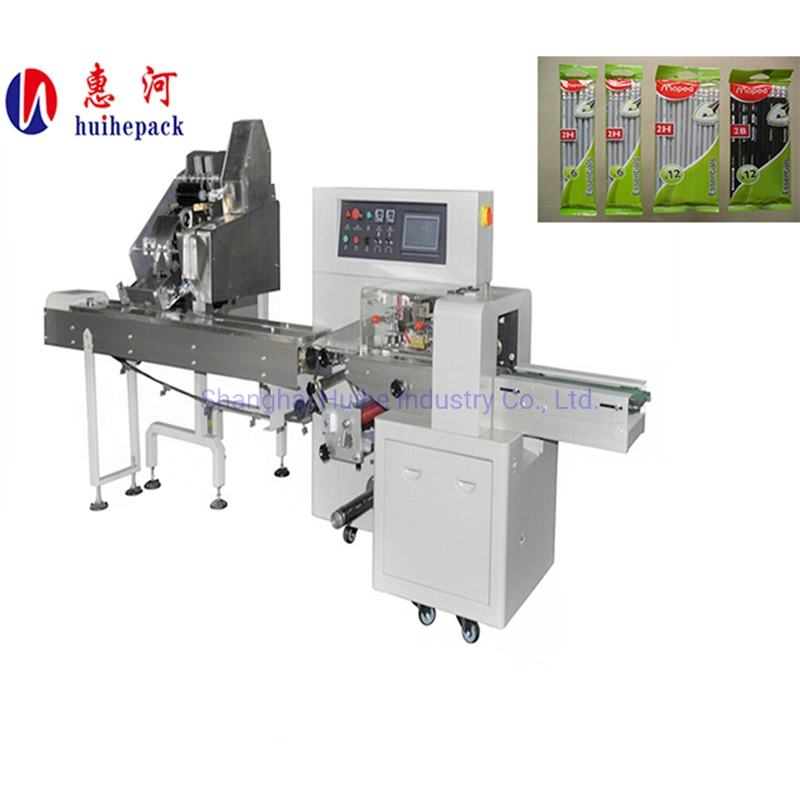 Automatic Pen / Ballpen Carton / Pencils Packing Machine