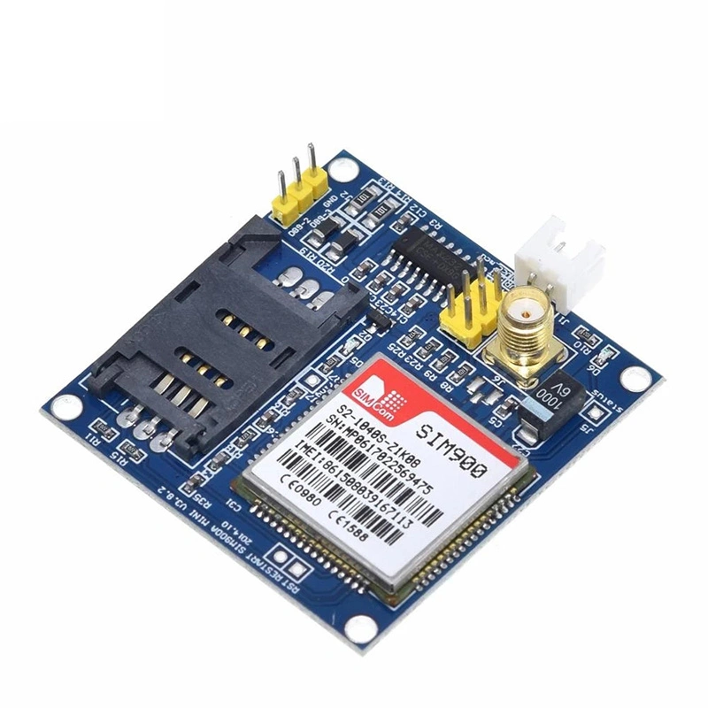 Une carte SIM SIM Egbo900900 Mini module de transmission de données sans fil V4.0 GSM GPRS/antenne Kit de carte C83 W