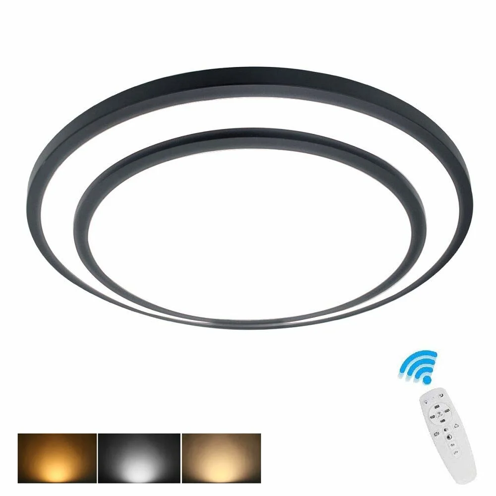 Jlc-L07 Remote Control Dimmable Round LED Ceiling Light Fixture