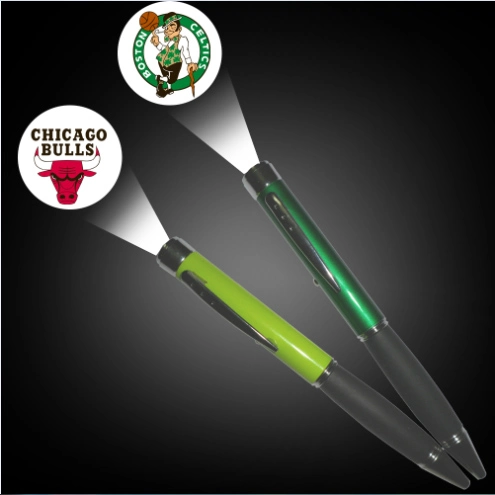 Comfort Grip LED Light-up Pen with Logo Projection Best Luminous Gifts