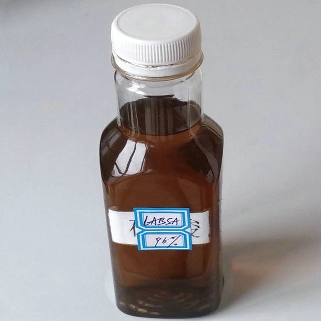 Alkyl Benzene ácido sulfónico lineal de alta calidad LABSA CAS 85536-14-7 / 27176-87-0 Fabricante DBSA Dodecyl Benzene ácido sulfónico / LABSA 96% Precio puro