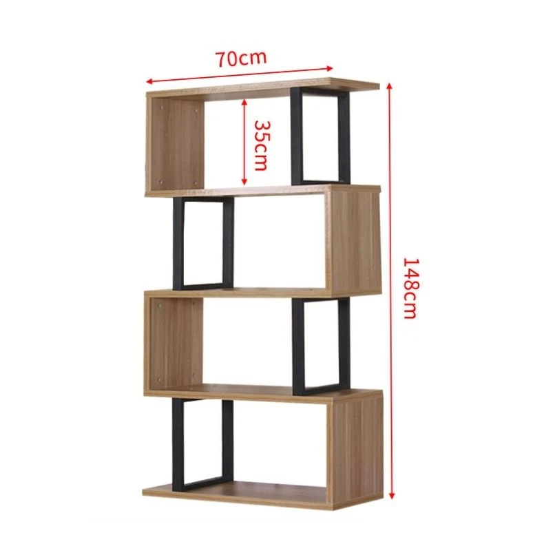 Shelf Display Shelves Cosmetic Cabinet Steel Wooden Store Gondola Shelving Boutique Convenience Iron Used in Supermarket Rack Book Shelf