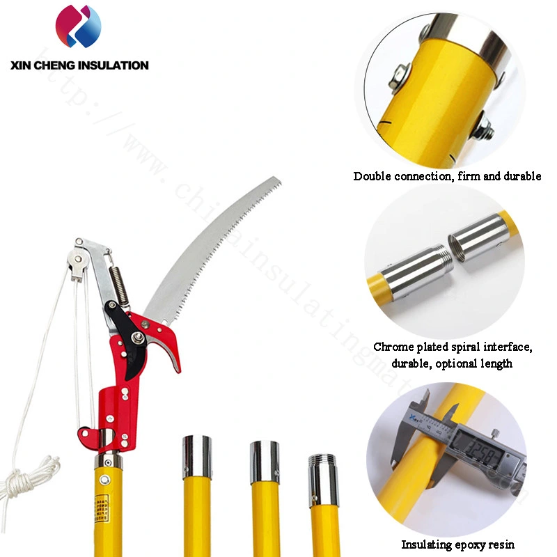 Manganese Steel Multi-Function Saw Head FRP Portable High Branch Shear Saw Set