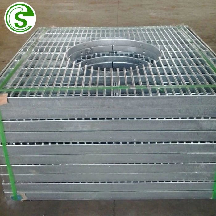 Cross Over Bridge Grate 40X100mm Steel Grating Walkway