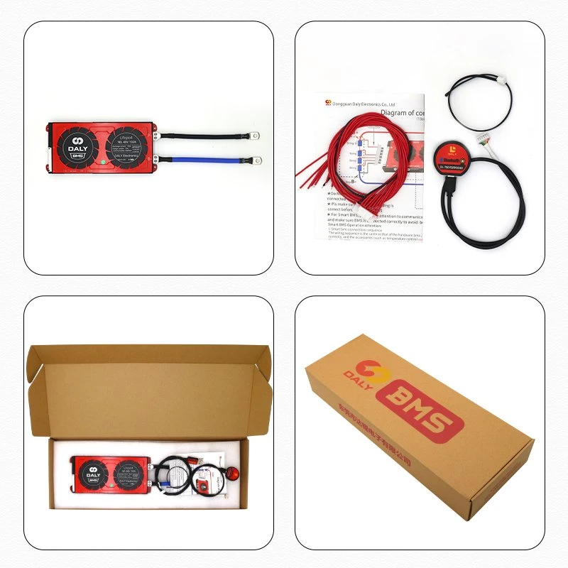 Daly Lithium-Ionen-Akku Li-Ion 7s 24V 80A BMS Energy Speicher Solar Batterie Management System Elektroroller Elektro Motorrad Balance