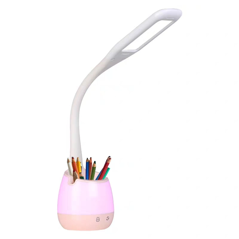 Factory Direct RGB Desk Lamp Rechargeable Table LED with USB Charging Port