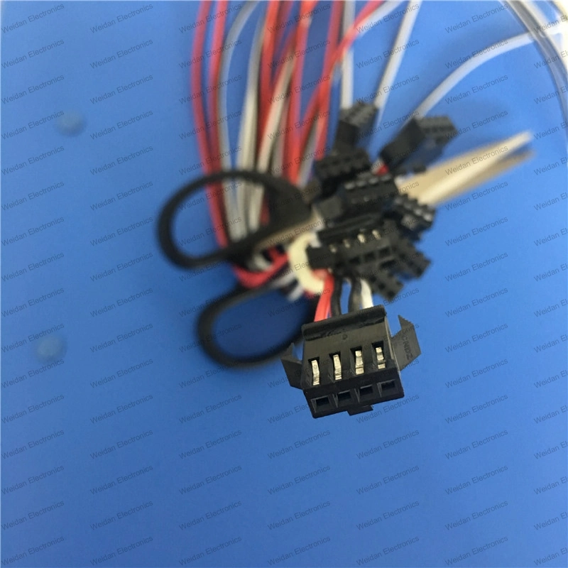 2.5mm Sm 4-Pin Female Connector Plug Extension Wire, Tail Stripping on The Tin 5mm