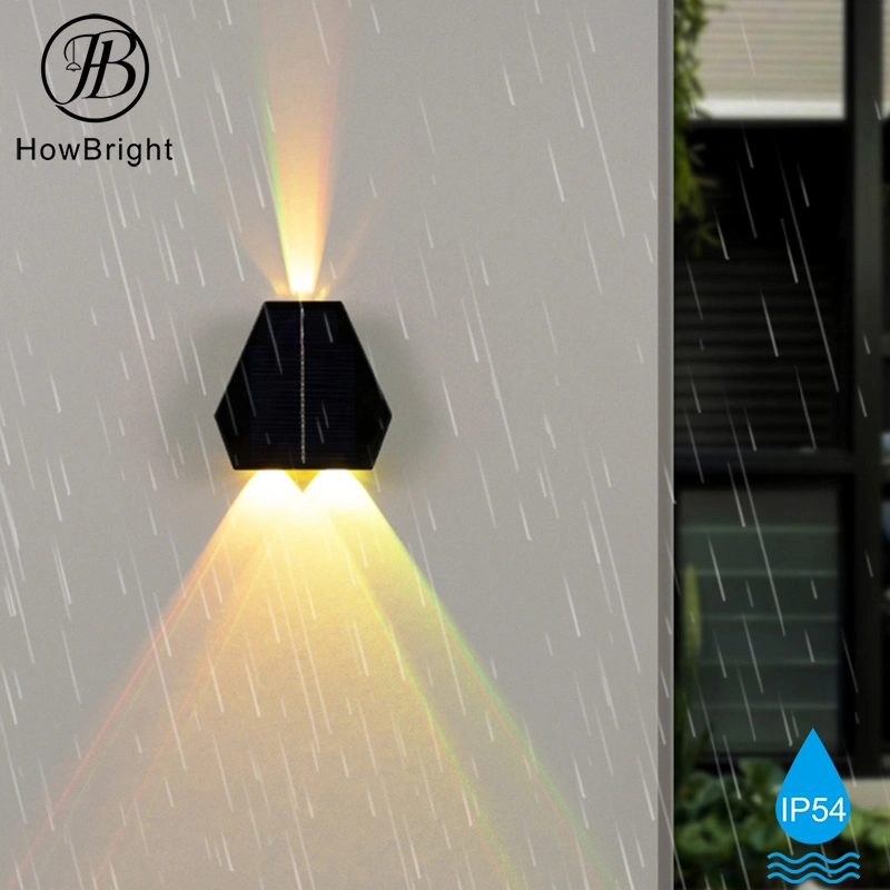 Aplique LED solar LED à prova de água para o exterior à prova de água para o pátio