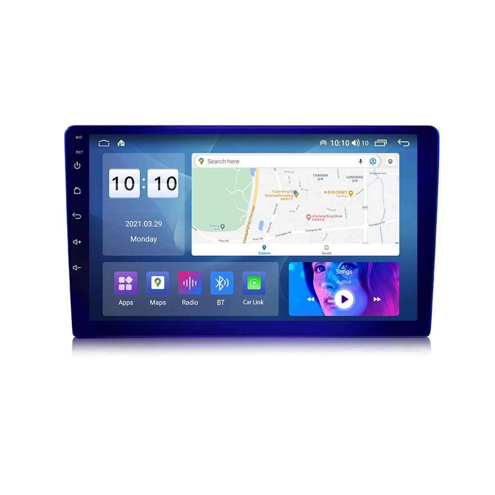 OLED 2DIN Android11 8core 8+128GB IPS 360 Camera Car DVD Проигрыватель для головного устройства 9/10" Universal CarPlay Video Autoradio