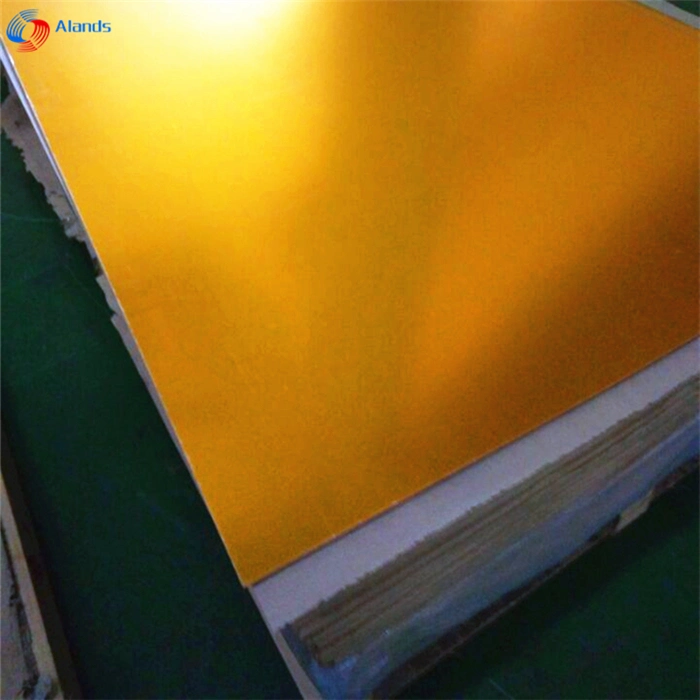 1mm Gold Acrylic Mirror Sheets for Decoration