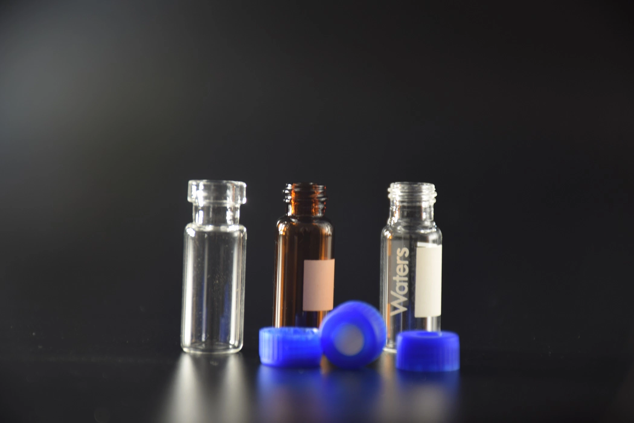 2ml HPLC Glass Vials 8-425 Screw with Caps and PTFE Septa