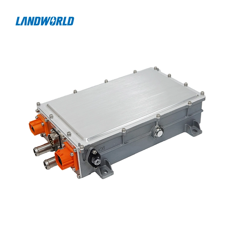 Alimentation bidirectionnelle Landworld de 6,6 kW avec OBC de 2 kW refroidi par liquide.