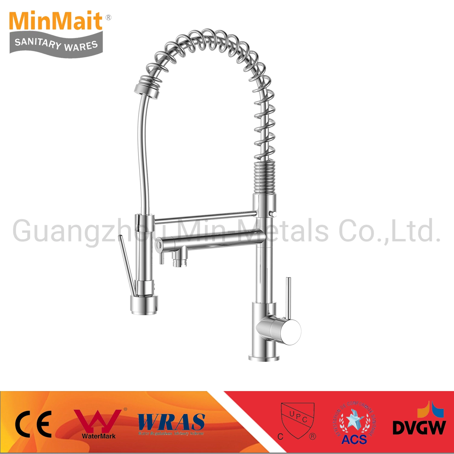 Sanitary Ware Spring Sink Mixer Pull out 3 Way Drinking Water Kitchen Faucet