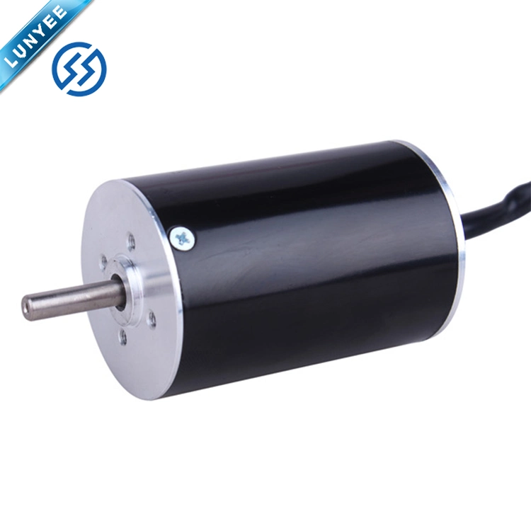 42mm 24V 20W Round Shape Slotless Brushless DC Motor