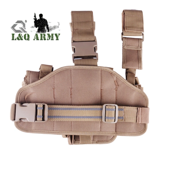 Tactical Drop Leg Thigh Gun Pistol Holster Radio Pouch