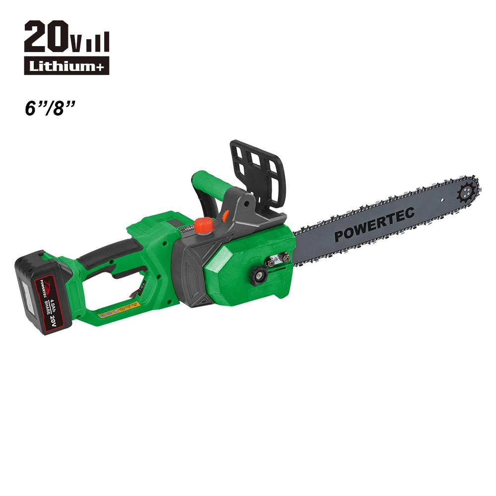 Powertec Garden Tool Chainورأى الكورديدون و20 فولت بار 6 / منشار سلسلة الأدوات