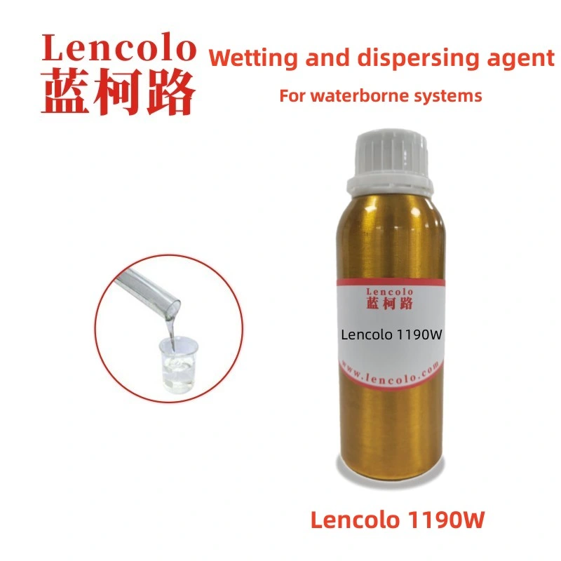 Wetting and Dispersing Agent, Disperson Additives for All Kinds of Waterborne Paint Systems and Resin-Free Pigment Concentrates