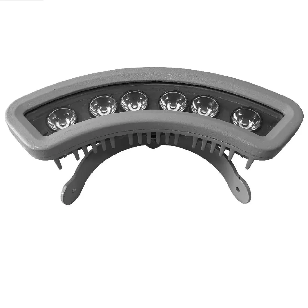 4W 6W 8W 10W 12W Project Special Roof Tile Projection Lamp Crescent Light LED Outdoor