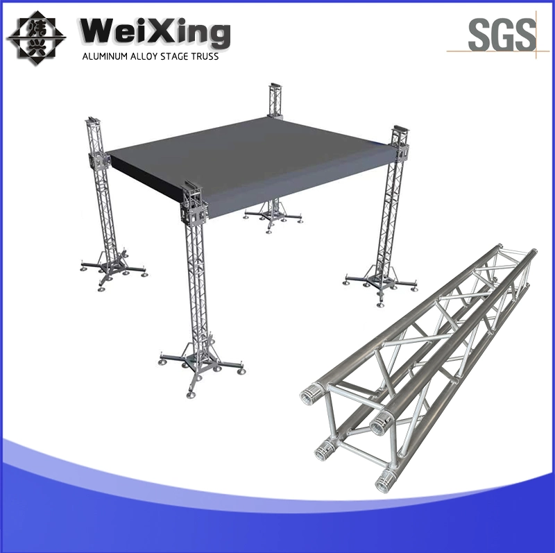 China Spigot or Bolt Connection Way Aluminum Decorate Circle Truss Lighting System Truss