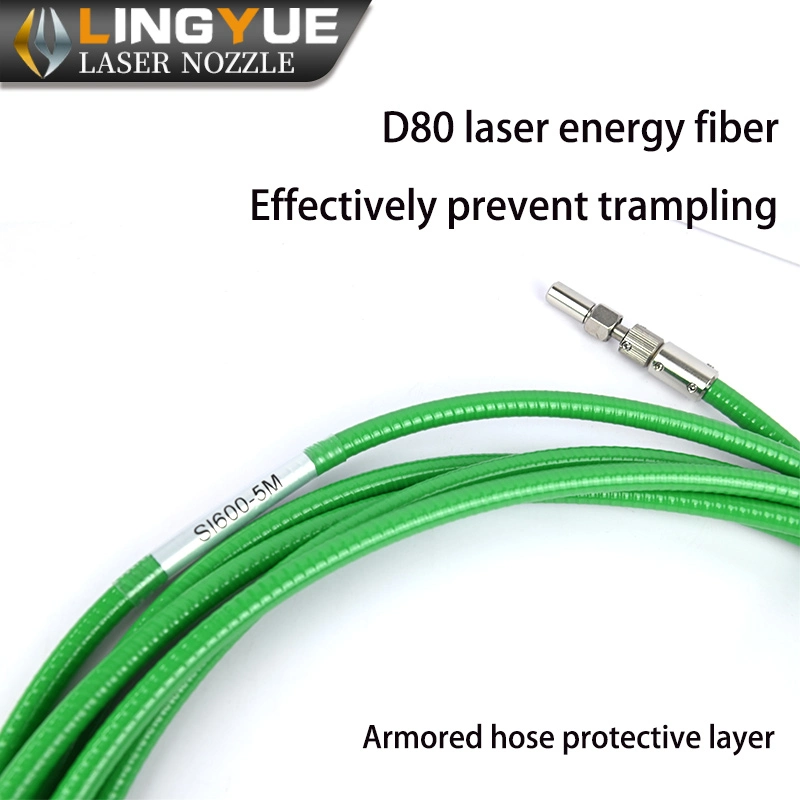 D80 Energy Fiber Cable St200/300/400/600d80 Laser Energy Fiber Armored Jumper