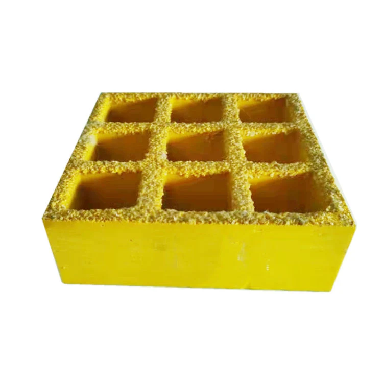 Mini-Mesh Fiberglass Green Grating Anti-Slip FRP Car Wash Trench Drain Covers GRP Flooring Grate