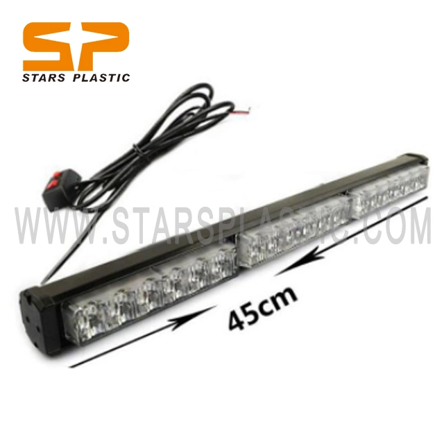 Traffic Advisor Light Bar 35.5 Inch 13 Flash Patterns 32 LED Warning Emergency Strobe Light Bar Directional Flashing LED Safety Lights with Cigar Lighter