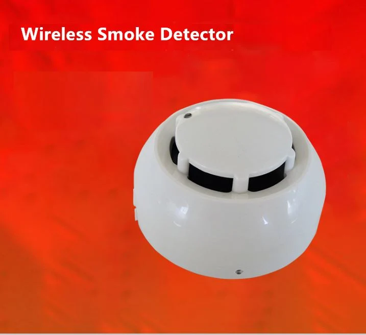 Detector de humo inalámbrico direccionable para el sistema de alarma de incendios del edificio