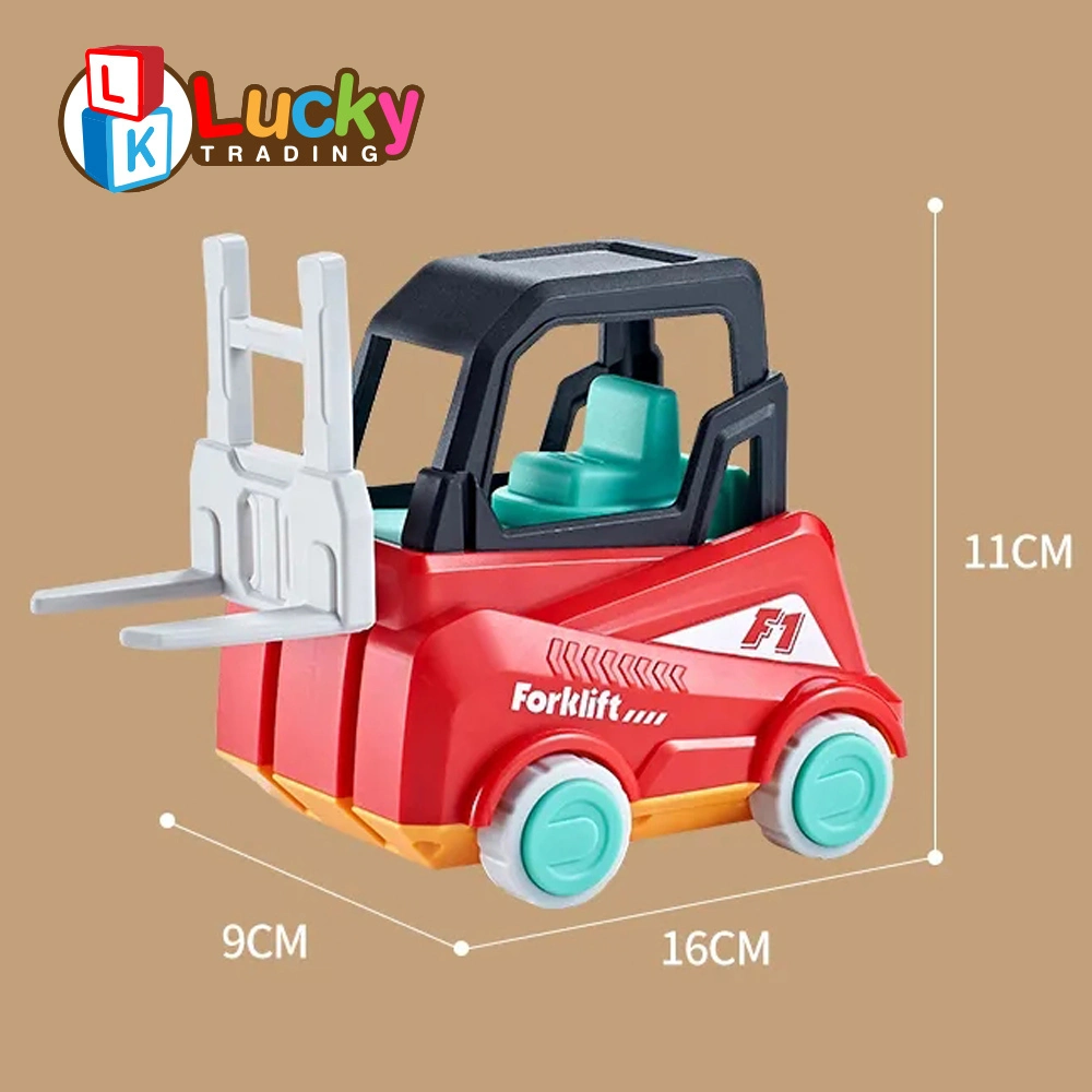 Forklift Frenzy 2-Player Stack & Matching Skill Game