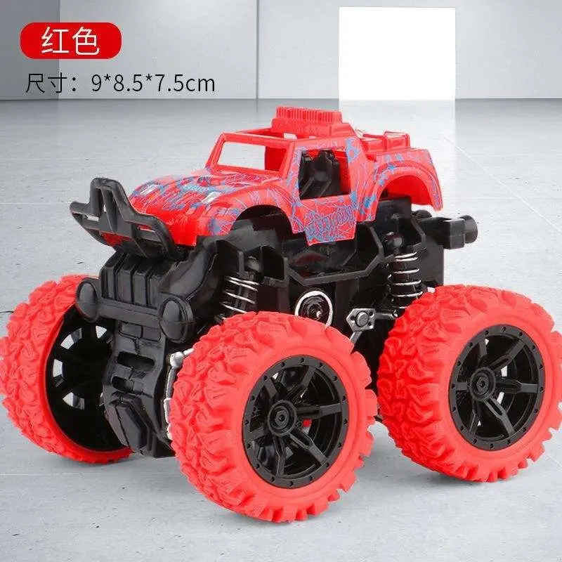 Mini Inertial off-Road Vehicle Pullback Children Toys Car Plastic Friction Stunt Blaze Car Kids Toys for Boys