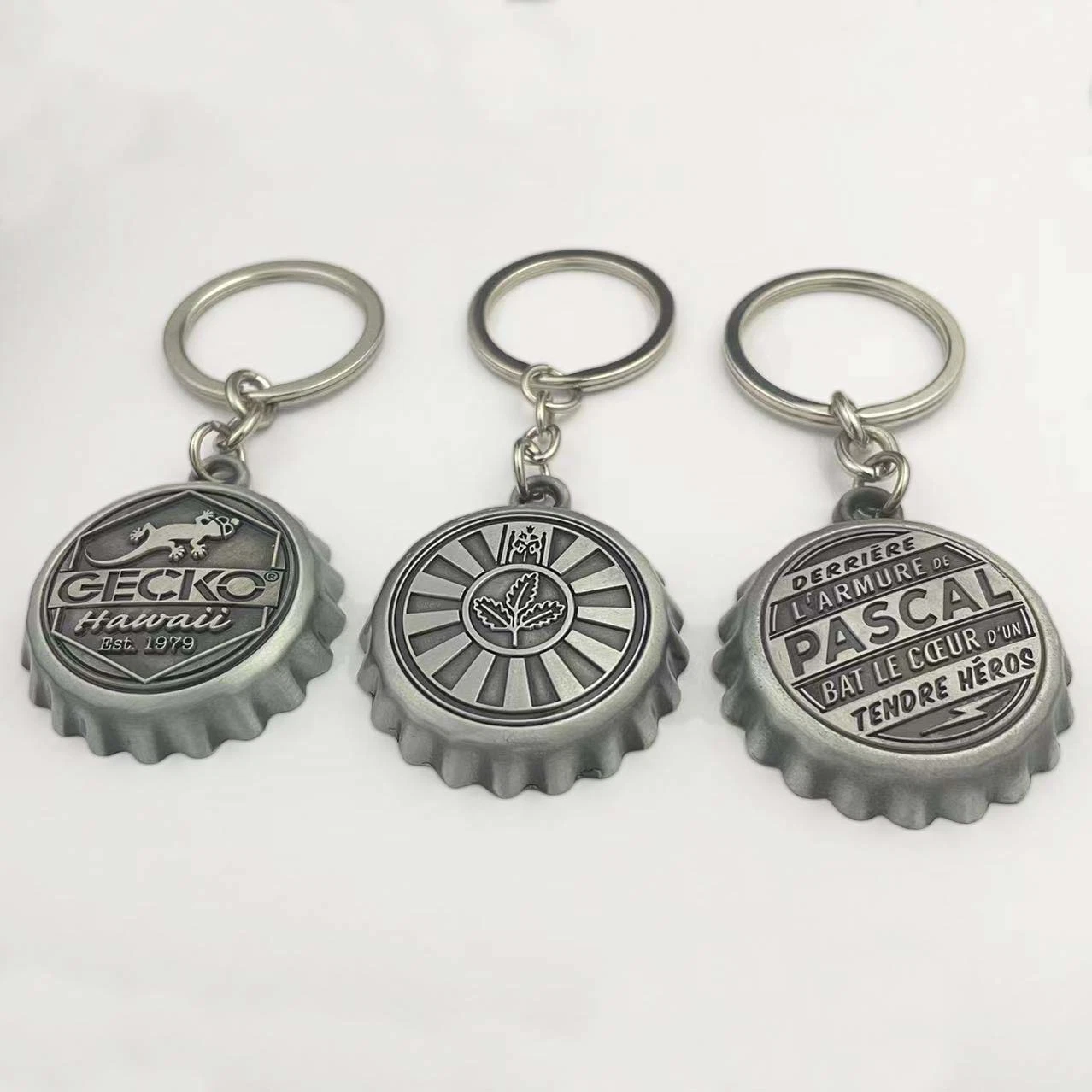 Wholesale/Supplier Hot Sell Custom Metal Bottle Opener Soft PVC/ Acrylic/Silicone/ Key Chain