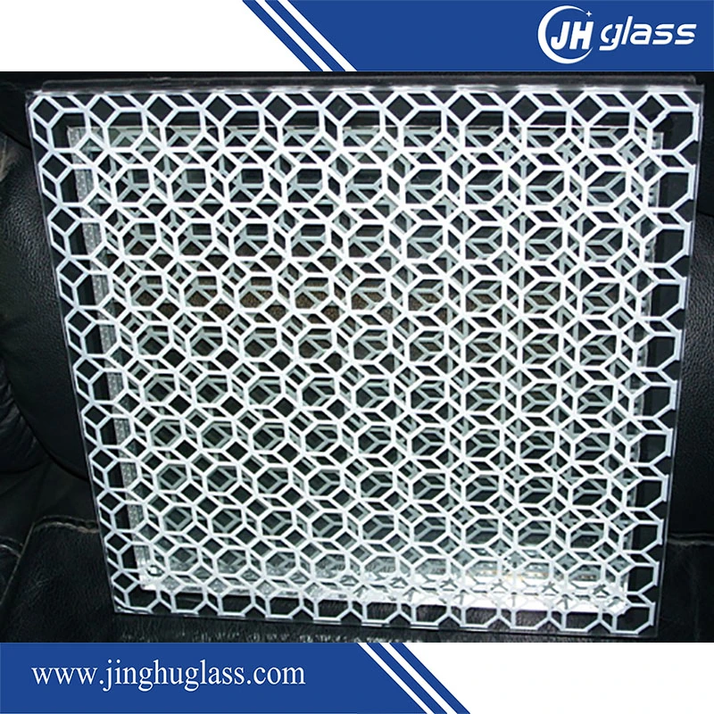 Jinghu Silk Screen Painted Tempered Toughened Glass for Kitchen Splashback Wall Decoration