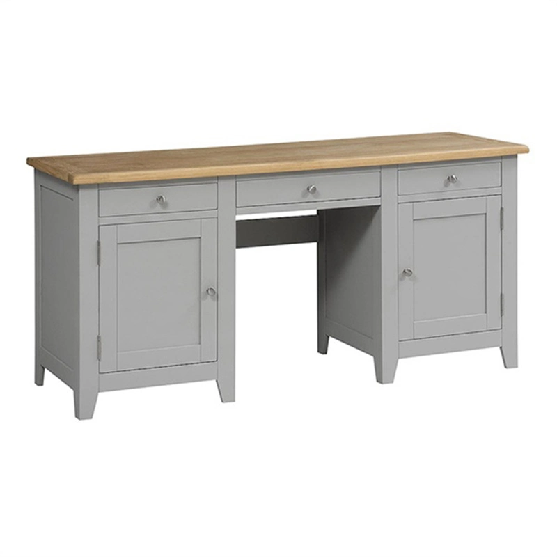 Hot Sales Office Furniture Double Pedestal Desk Office Study Desk