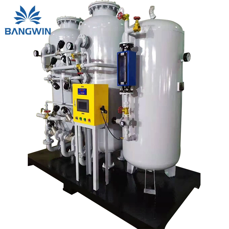 Good Quality 93%+-3% 60m3/H Industrial Medical on-Site Skid Mounted PLC Control Oxygen Generator Plant Oxygen Making Machine O2 Equipment