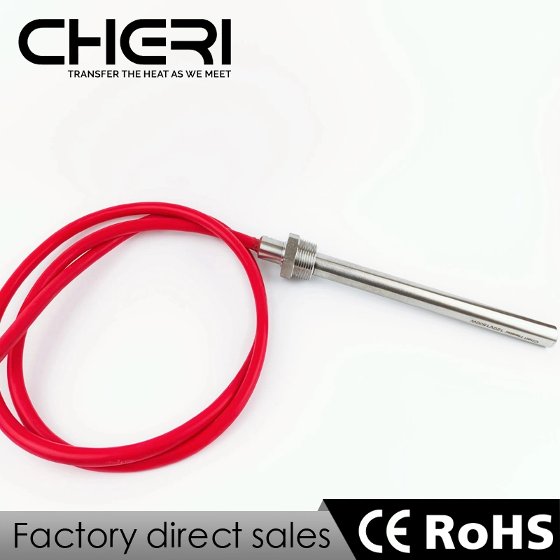 High quality/High cost performance SUS316 Immersion Water Thread Resistance Cartridge Heater Heating Element