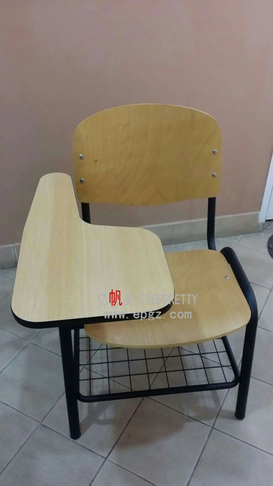 Training Chair with Writing Table for Training Room