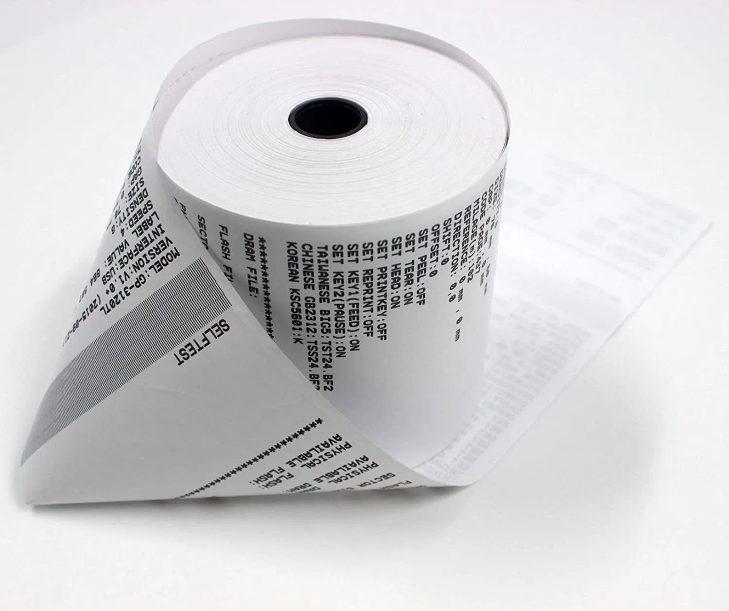 57*40 rollos de papel térmico estrella térmica Precio Fabricante el logotipo de impresión personalizado