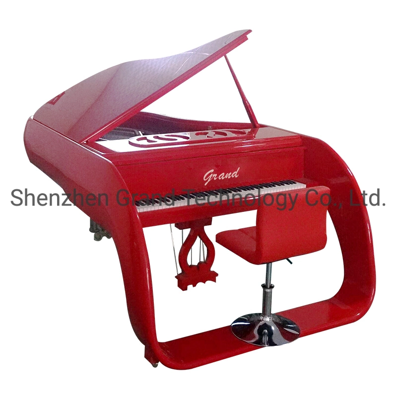 Deluxe personalizadas de color rojo Ferrari coche Hotel Grand Piano Piano Mostrar Regalo de Navidad