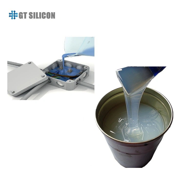 Top Quality Environmental RTV2 Liquid Silicone Adhesive for Electric Power Supplier Electronic Silicone Rubber Silicone Potting Compound