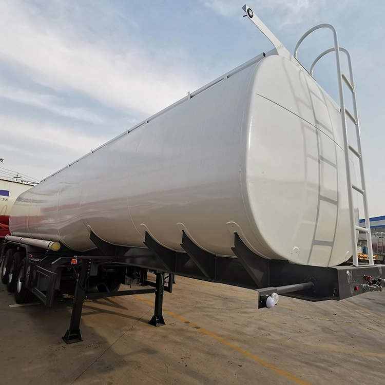 Hot-Selling Oil Tank Semi-Trailer Aluminum Alloy Large-Capacity Transportation Liquid