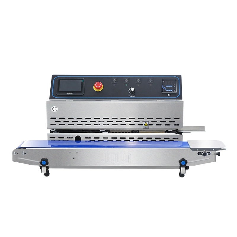 FRP-810I Hualian Sealing Verpackungsmaschine mit kontinuierlichem Tintenstrahldrucker Drucken für Plastiktüte