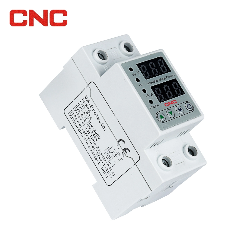 40A 63A Under Over Voltage Protection and Surge Protector Mora DIN