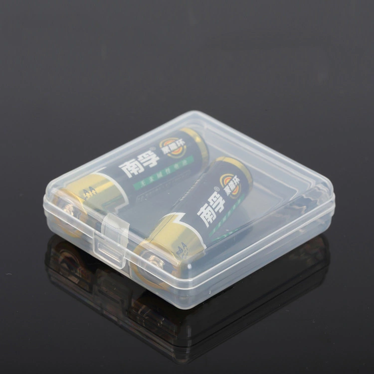 Smooth Ordinary Plastic Storage Box Use to Store Makeup Puff