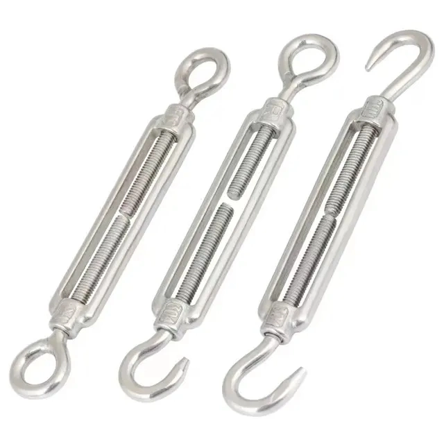 M20 M3 Wire Rope 5/16 M16 Hot DIP Galvanized Open Body Turnbuckle